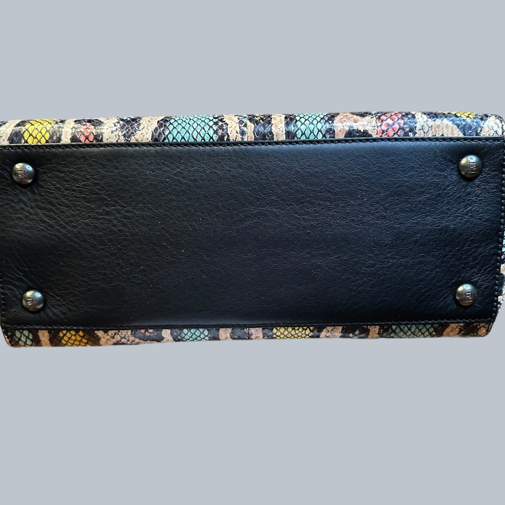 Fendi 2Jours tote bag in multicolor python with b… - image 8